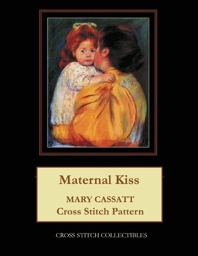 Maternal Kiss: Mary Cassatt Cross Stitch Pattern