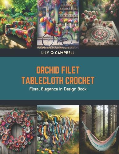 Orchid Filet Tablecloth Crochet: Floral Elegance in Design Book