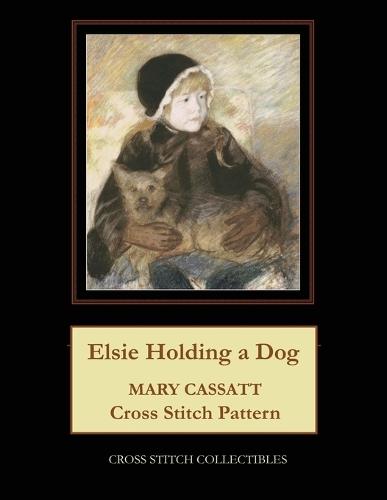 Elsie Holding a Dog: Mary Cassatt Cross Stitch Pattern