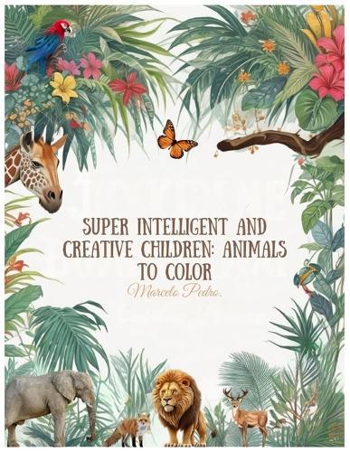 Super intelligent and creative children: Animals to color