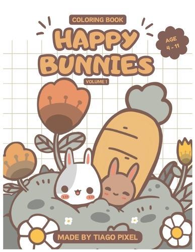 Happy Bunnies: Coloring Book