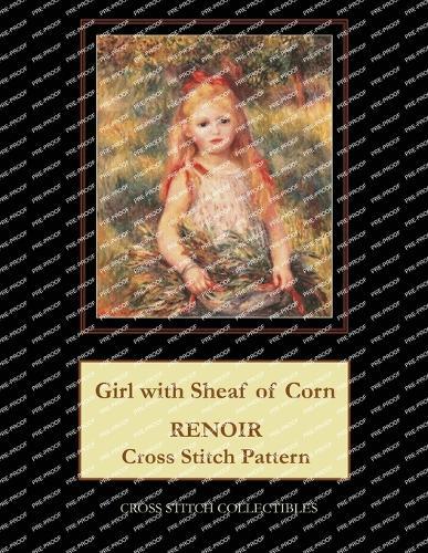 Girl with Sheaf of Corn: Renoir Cross Stitch Pattern