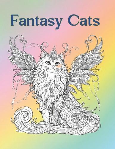 Fantasy Cats Coloring Book