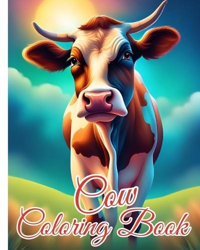 Cow Coloring Book: Beautiful Illustrations Of Cow, Cow Gift For Cow Lovers, Perfect for Relaxation