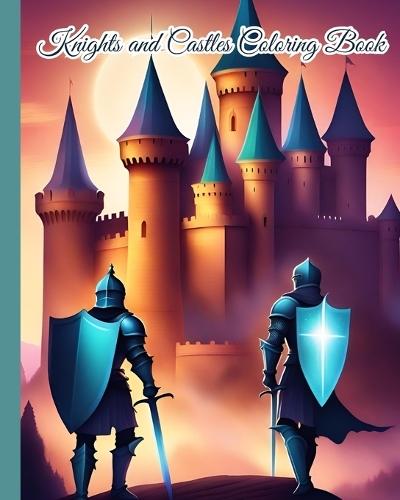 Knights and Castles Coloring Book: Medieval Knights and Crusades Coloring Book For Girls, Boys, Kids and Teens