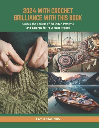 2024 with Crochet Brilliance with this Book: Unlock the Secrets of 101 Stitch Patterns and Edgings for Your Next Project