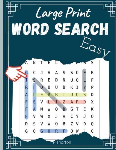 Word Search Large Print: Puzzle Book for Smart Kids ages 8-12, The best Game to Improve Vocabulary and Spelling .
