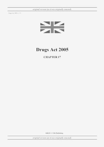 Drugs Act 2005 (c. 17)