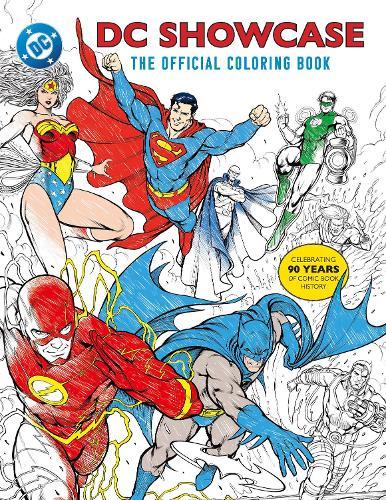 DC Showcase: The Official Coloring Book