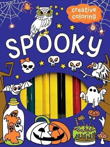 Creative Coloring: Spooky Mini-Coloring Kit