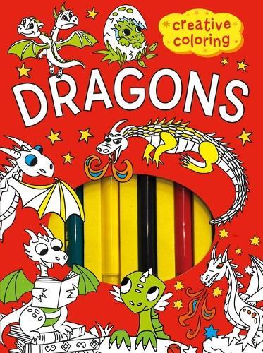 Creative Coloring: Dragons Mini-Coloring Kit