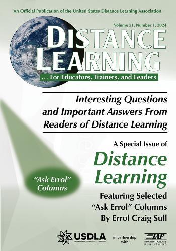 Distance Learning Vol 21 Issue 1