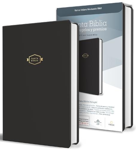 Biblia RVR 1960 para regalos y premios, negro / Spanish Bible RVR 1960 Gift and Award Bible Black