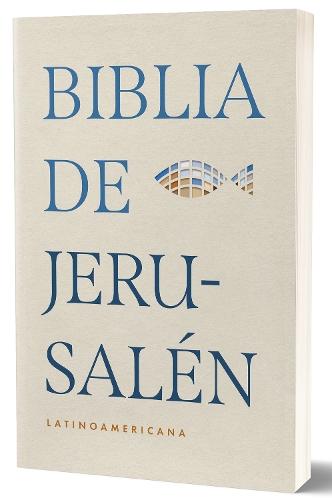 Biblia Católica Biblia de Jerusalén Latinoamericana edición económica rústica marrón arena / Spanish Jerusalem Bible, Latin American Edition, Economy