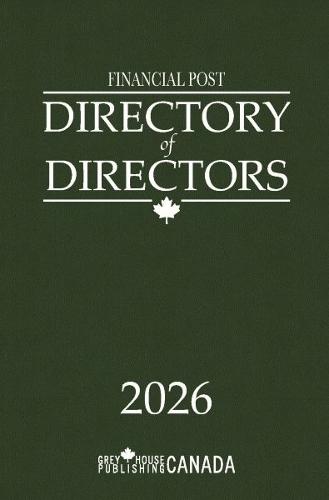 Financial Post Directory of Directors 2026