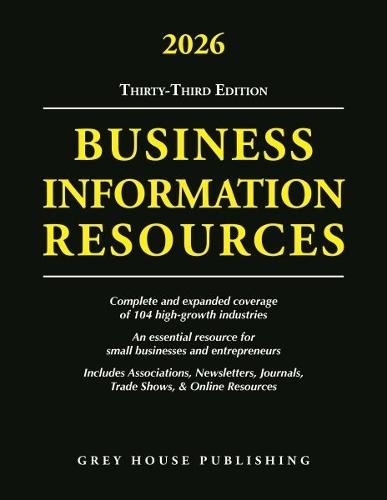 Business Information Resources, 2026