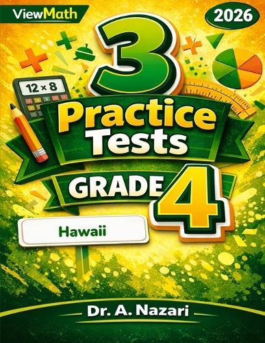 3 Hawaii SBA Grade 4 Math Practice Tests: Full-Length Test Prep with Detailed Answer Explanations