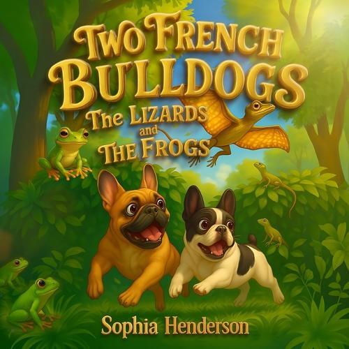 Two French bulldogs-The Lizards and The Frogs
