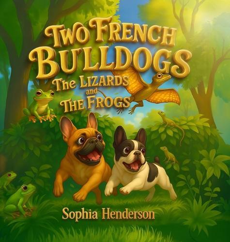 Two French bulldogs-The Lizards and The Frogs