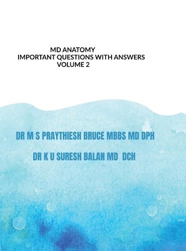 MD Anatomy Important Questions with Answers Volume 2