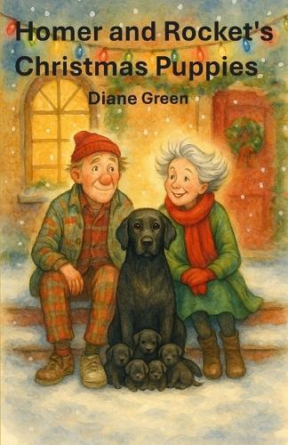 Homer and Rocket's Christmas Puppies