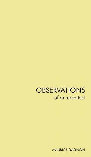 Observations of an architect