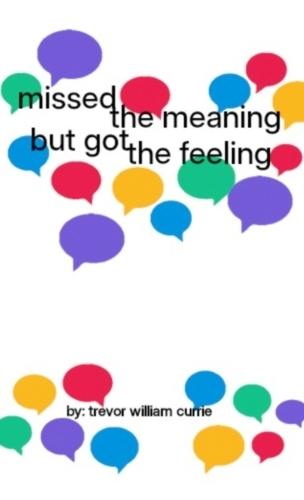 missed the meaning, but got the feeling