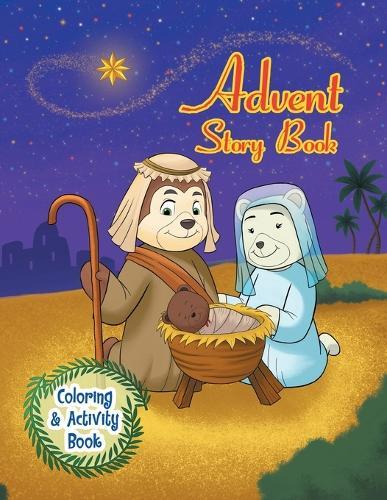 Advent Storybook Coloring Activity Book