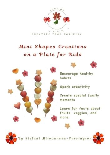 Mini Shapes Creations on a Plate for Kids