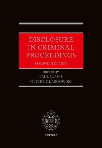 Disclosure in Criminal Proceedings