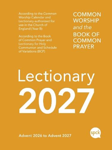 Common Worship Lectionary spiral-bound 2027: Church of England Liturgical Calendar with the Book of Common Prayer (Includes Daily Readings and Service Planning Guide in a Compact, Portable Size)