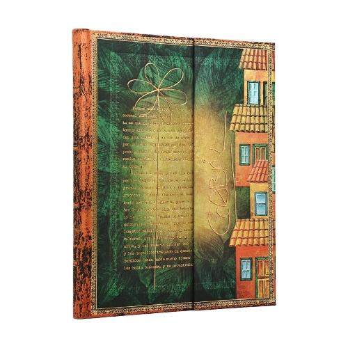 Garcia Marquez, One Hundred Years of Solitude (Embellished Manuscripts Collection) Ultra Lined Hardcover Journal (Elastic Band Closure)