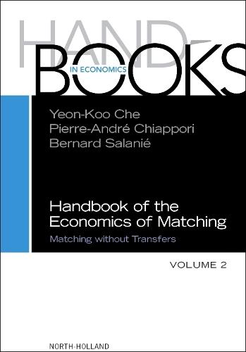 Handbook of the Economics of Matching