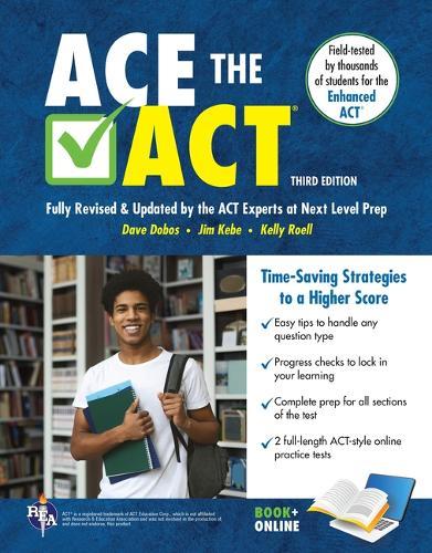 Ace the ACT 2026-2027 Book + Online