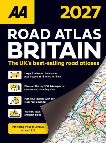 AA Road Atlas Britain 2027