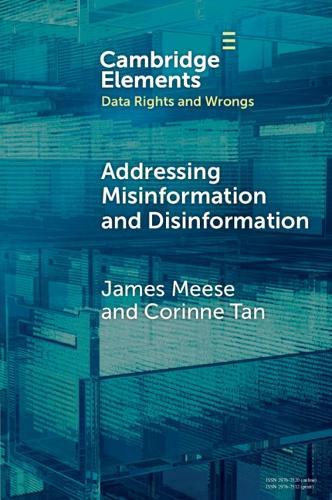 Addressing Misinformation and Disinformation