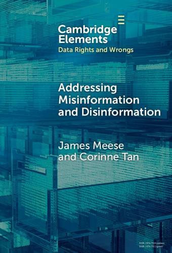 Addressing Misinformation and Disinformation
