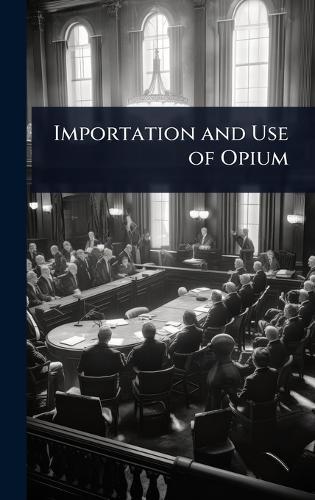 Importation and Use of Opium