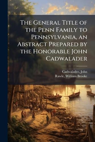 The General Title of the Penn Family to Pennsylvania, an Abstract Prepared by the Honorable John Cadwalader