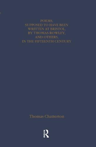 Thomas Chatterton: Early Sources and Responses