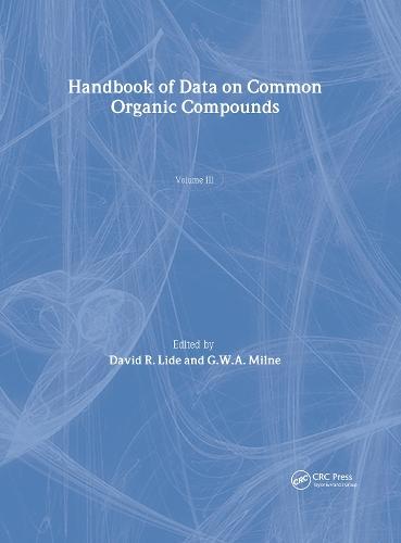 Handbook of Data on Common Organic Compounds