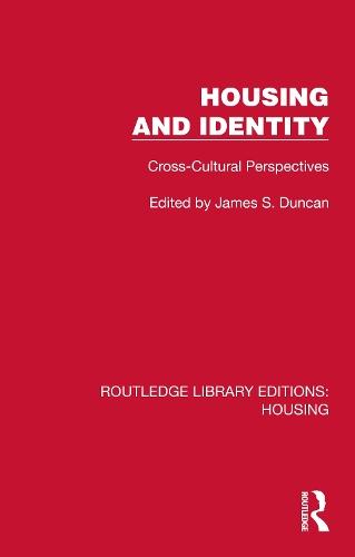 Housing and Identity: Cross-Cultural Perspectives