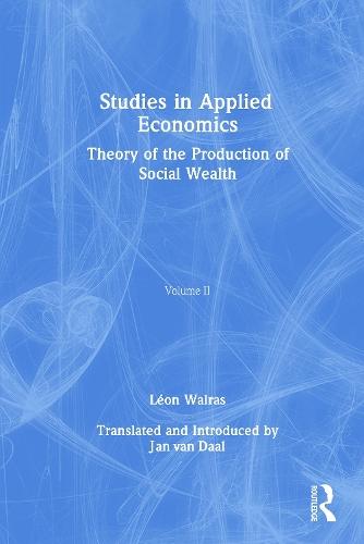 Studies in Applied Economics, Volume II