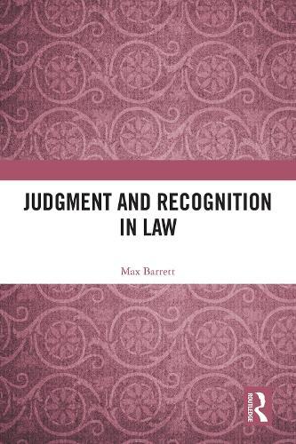 Judgment and Recognition in Law