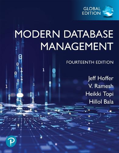 Modern Database Management, Global Edition (Book)