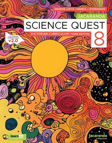 Jacaranda Science Quest 8 Victorian Curriculum, 3e learnON and Print