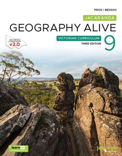 Jacaranda Geography Alive 9 Victorian Curriculum, 3e learnON and Print