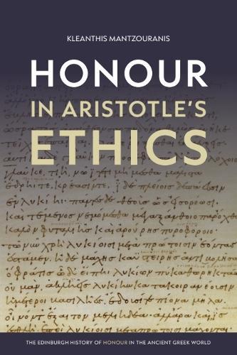 Honour in Aristotle's Ethics