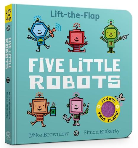 Five Little Robots: Lift-the-Flap