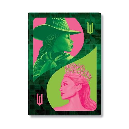 Pink Goes Good with Green (Wicked Collection) A6 Unlined Cahier
